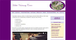 Desktop Screenshot of holisticvetcenter.com